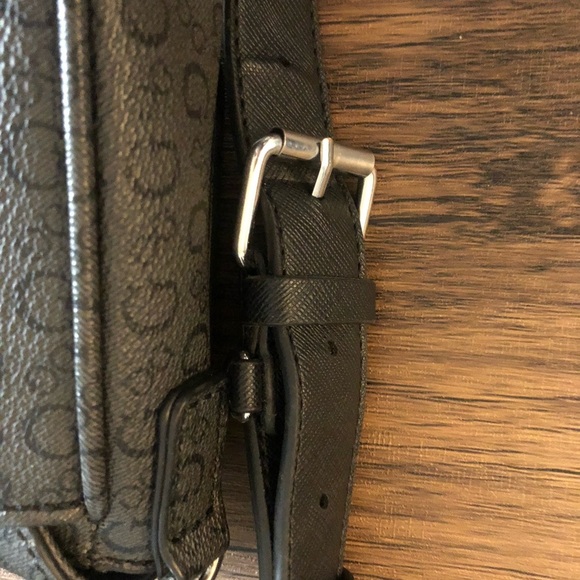 Guess Small Crossbody Bag Dark Gray - Picture 7 of 15